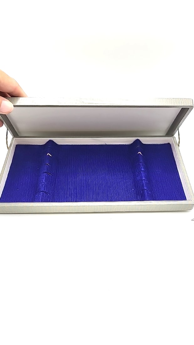 Boxed Set Of Sterling Japanese Landmark Cocktail Spoons Stirrers. - 9