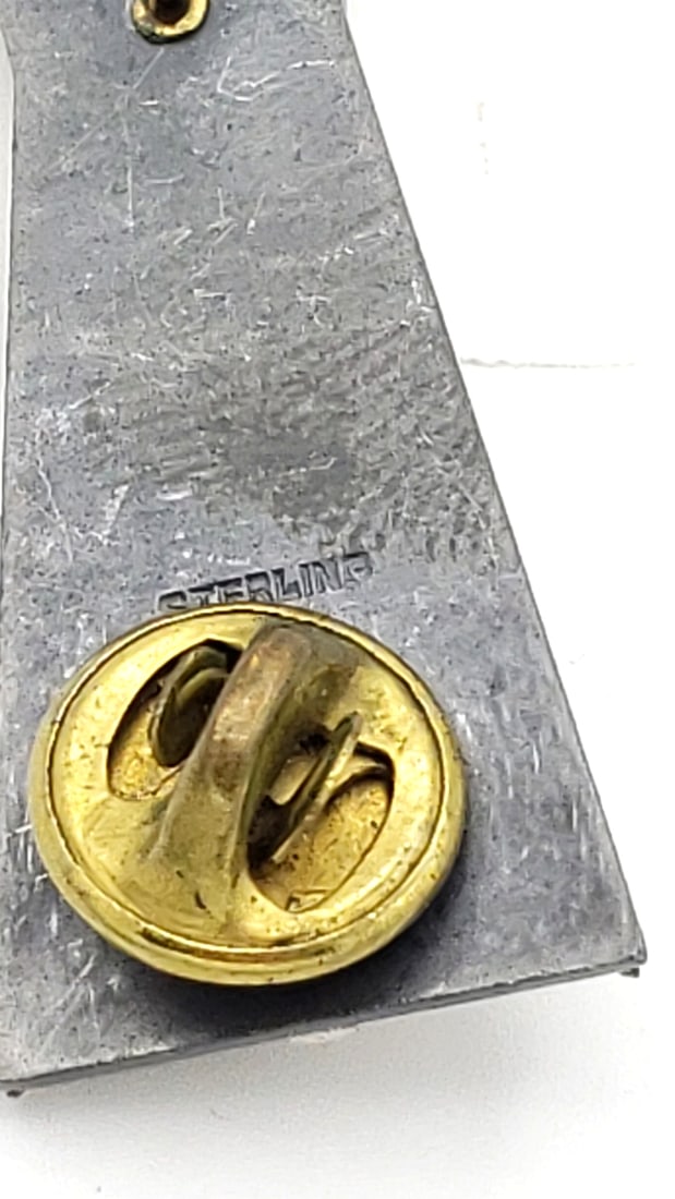 Us Air Force Missileman Badge Sterling Vanguard - 7