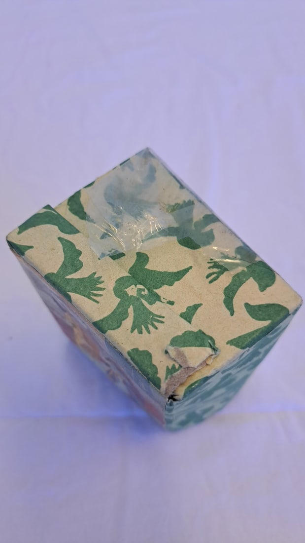 Ambar Incense Cones In Green Bird Pattern Box With Egyptian Illustration - 6