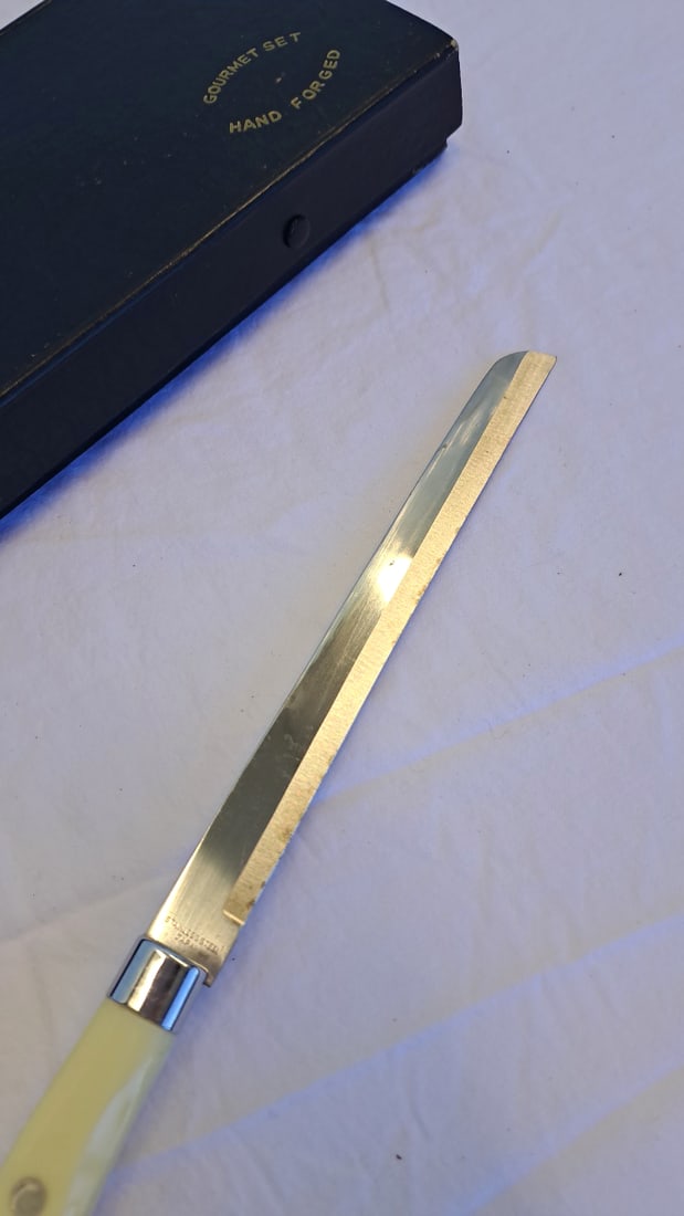 Crown Awards Japan 3-piece Carving Knife And Fork Set - 6