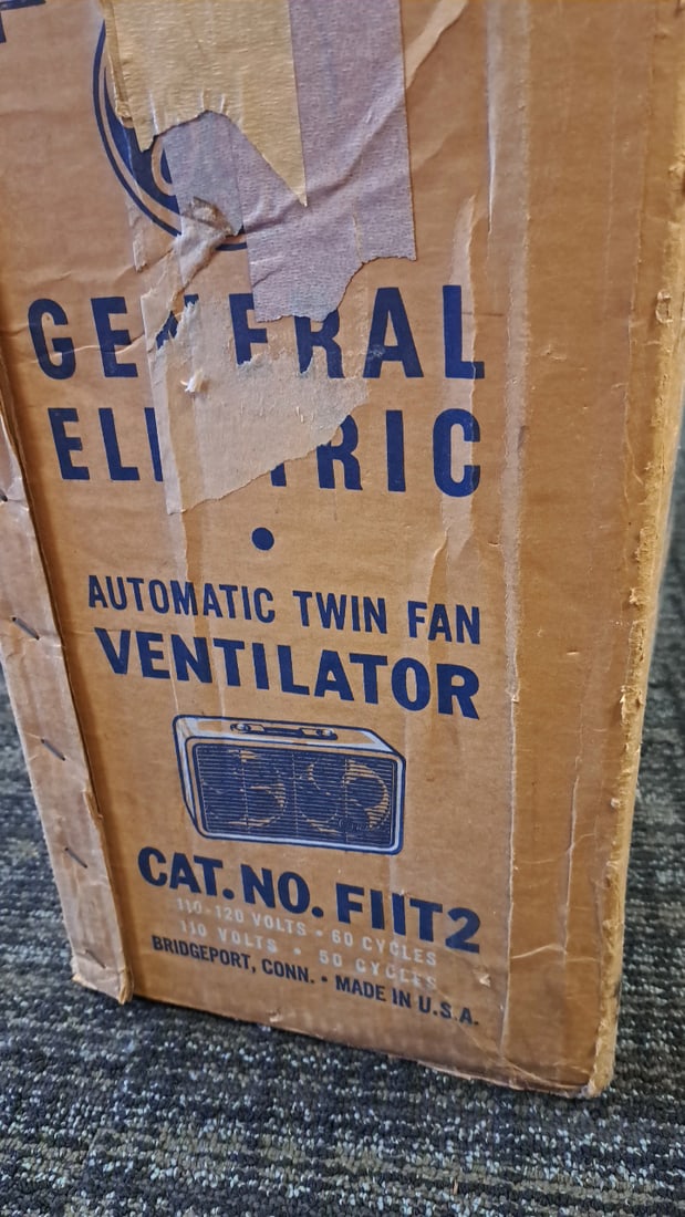 General Electric F11t2 Automatic Twin Fan Ventilator Window Fan - 4