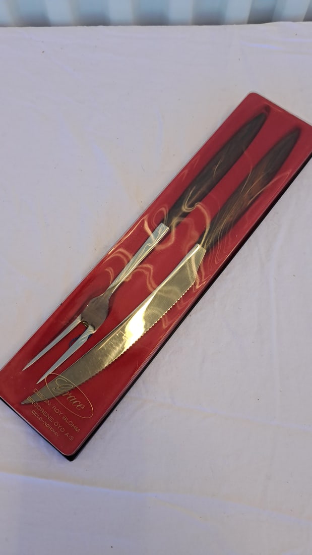 Norway Grace Carving Set, Roy Blohm Design, Palisander - 2