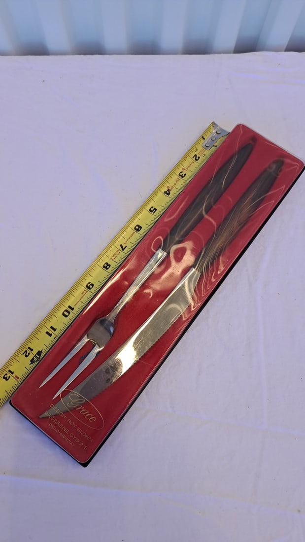 Norway Grace Carving Set, Roy Blohm Design, Palisander - 3