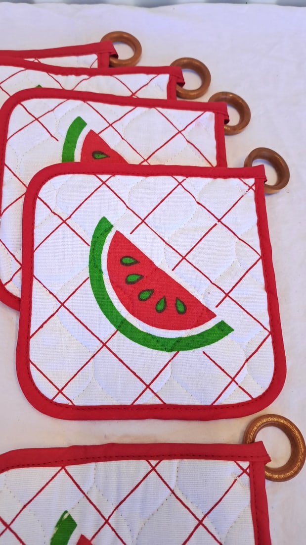 8 Kitchen Complements Homecare Kitchen Mates Potholders Bnwt - 4