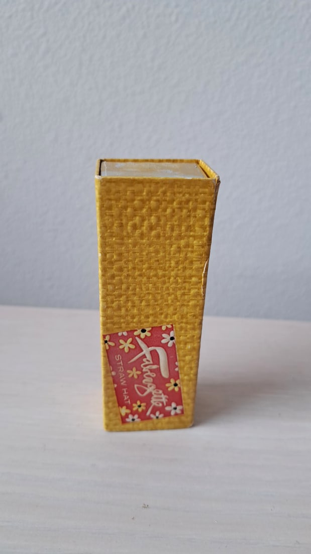 Faberg Straw Hat Perfume Mini Rollerball Bottle With Box - 12