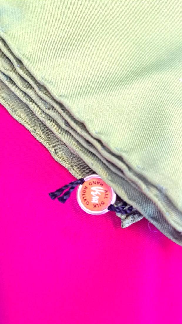 5 Vera All Silk Scarves - 2