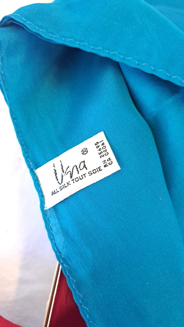 5 Vera All Silk Scarves - 4