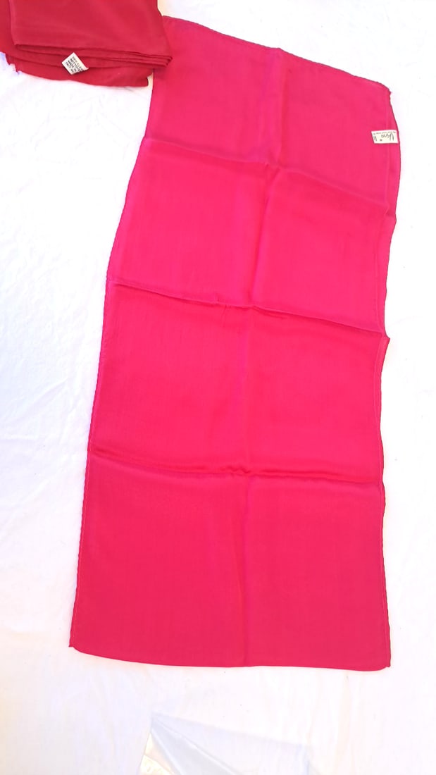 5 Vera All Silk Scarves - 7
