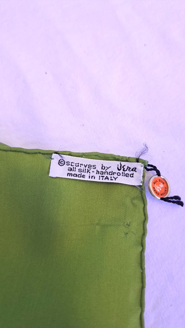 5 Vera All Silk Scarves - 9