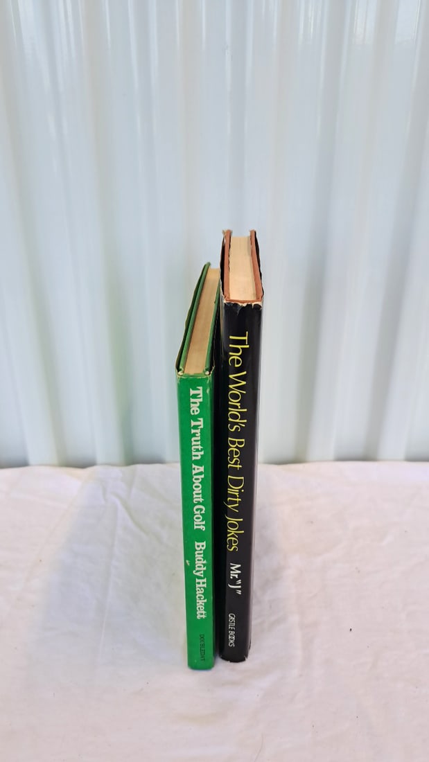 Buddy Hackett The Truth About Golf And Other Lies & Mr. J The World's Best Dirty Jokes Hardcover ... - 2