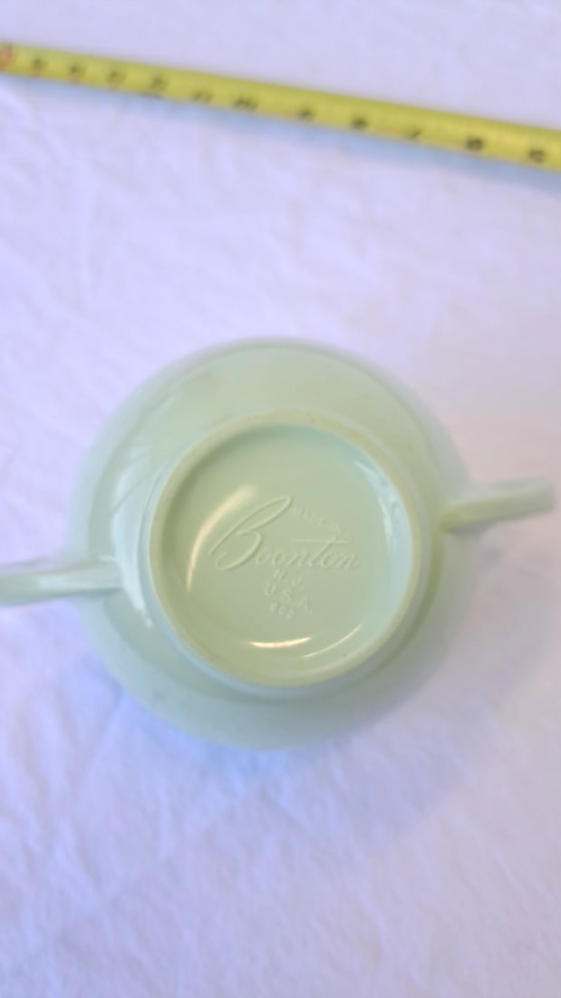 Boonton Pale Green Melamune Dinnerware Set 45 Pieces - 6