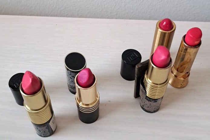 3 Revlon Lipsticks 1 Helen Neushaefer - 2