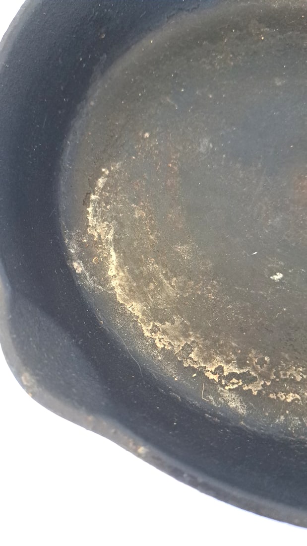 Wagner Ware Sidney 0 Cast Iron 8 Inch Skillet Double Lip - 3