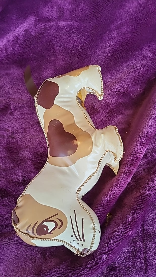 Bantam Morgan Vinyl Sewn Dog And Clown Toys - 7