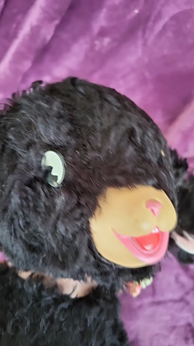 Gund Creation Black Plush Black Sheep Lamb With Vinyl Face 12 In - 3