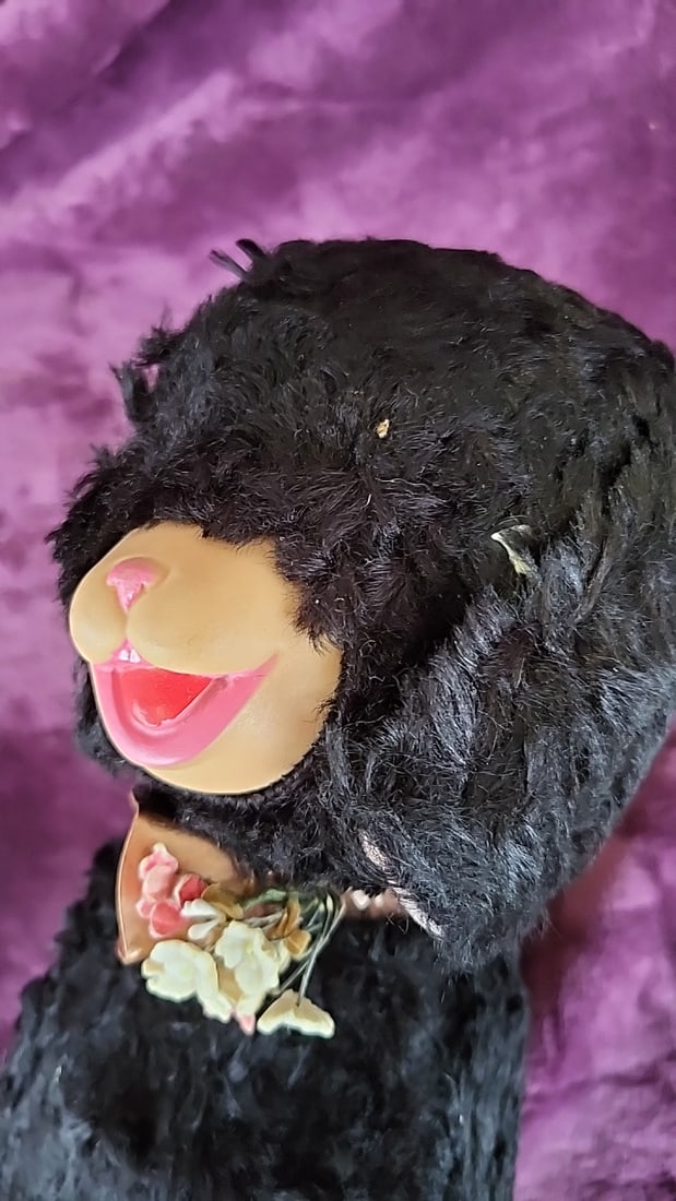 Gund Creation Black Plush Black Sheep Lamb With Vinyl Face 12 In - 6