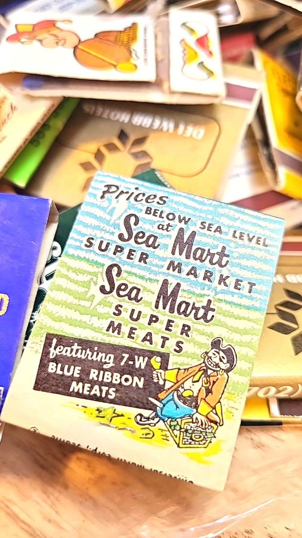 Vintage Advertising Matchbook Lot Hotels Motels Restaurants Seattle, Montana Air Force - 3