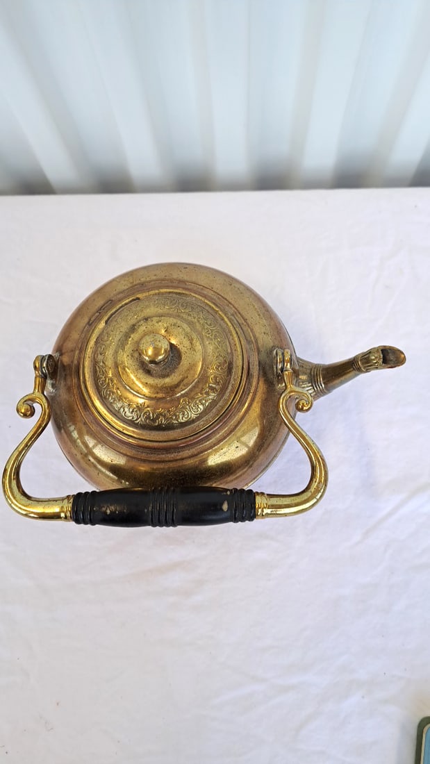 Brass And Copper Kettle, Copper Kettle, Brass Mister - 3