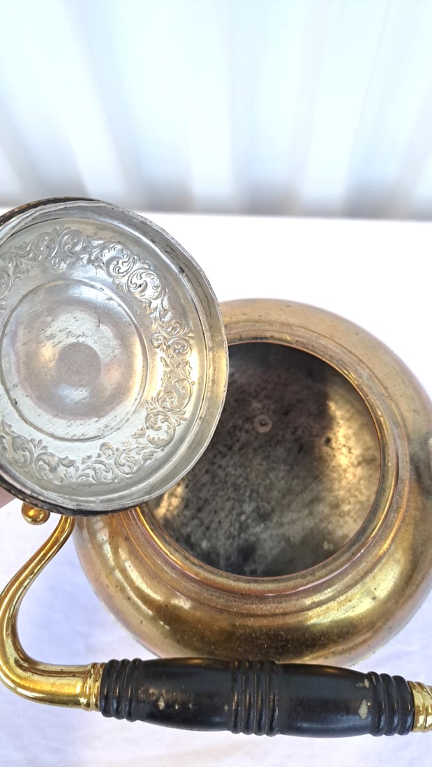 Brass And Copper Kettle, Copper Kettle, Brass Mister - 4