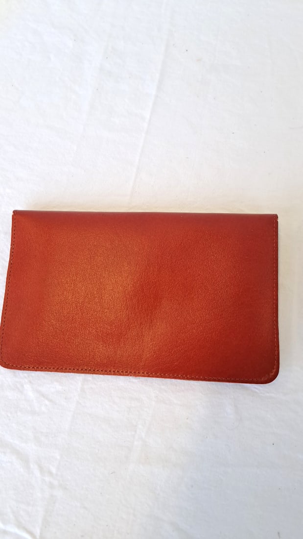 4 Vintage Womens Wallets Clutches, Red Cream Beaded Kiss-lock Designs - 6