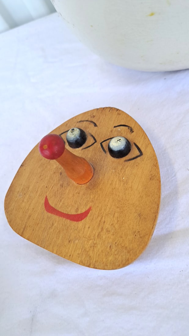 Mcm Tackett Egghead Cookie Jar 1958 - 5