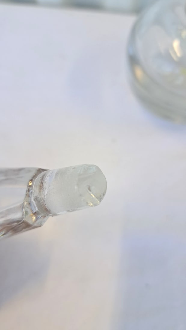 Crystal Perfume Bottles And Ring Holder - 6