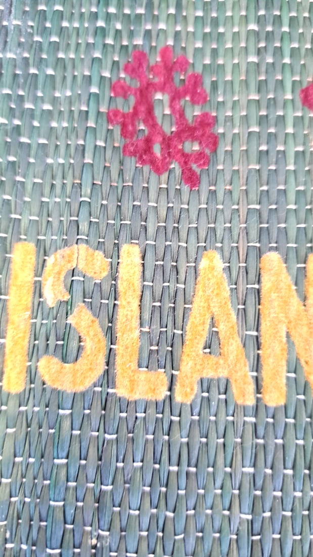 Souvenir Lot Islands Of Hawaii Mats Miami Coconut Hula Doll Coral - 6