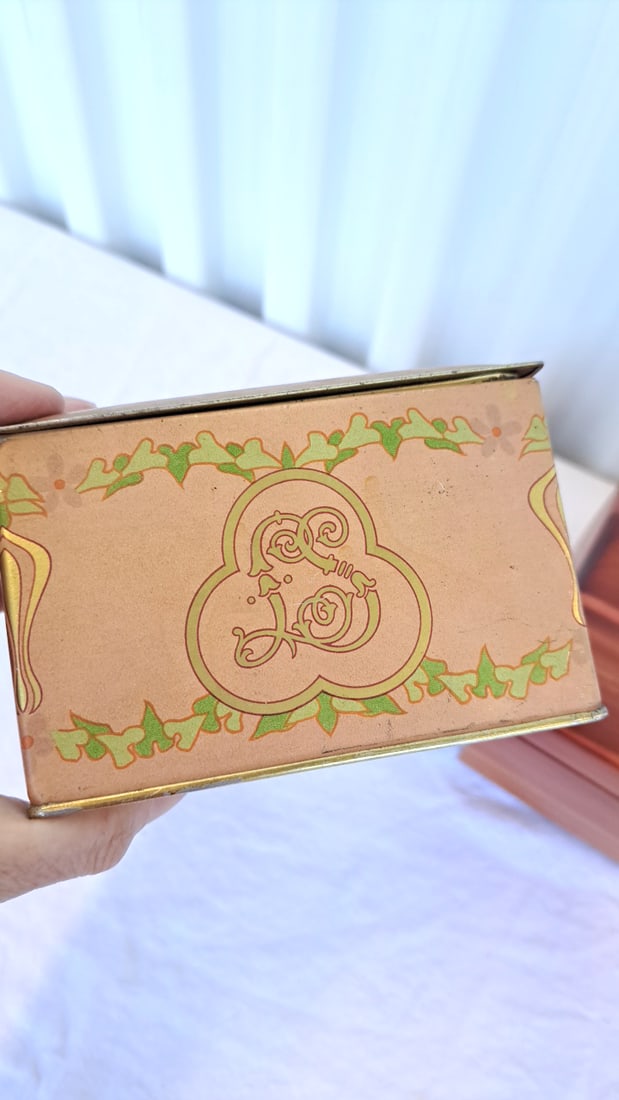 Assortment Of Boxes Sherry New York Lane Mini Chest Fabric Box Inlaid Box - 8