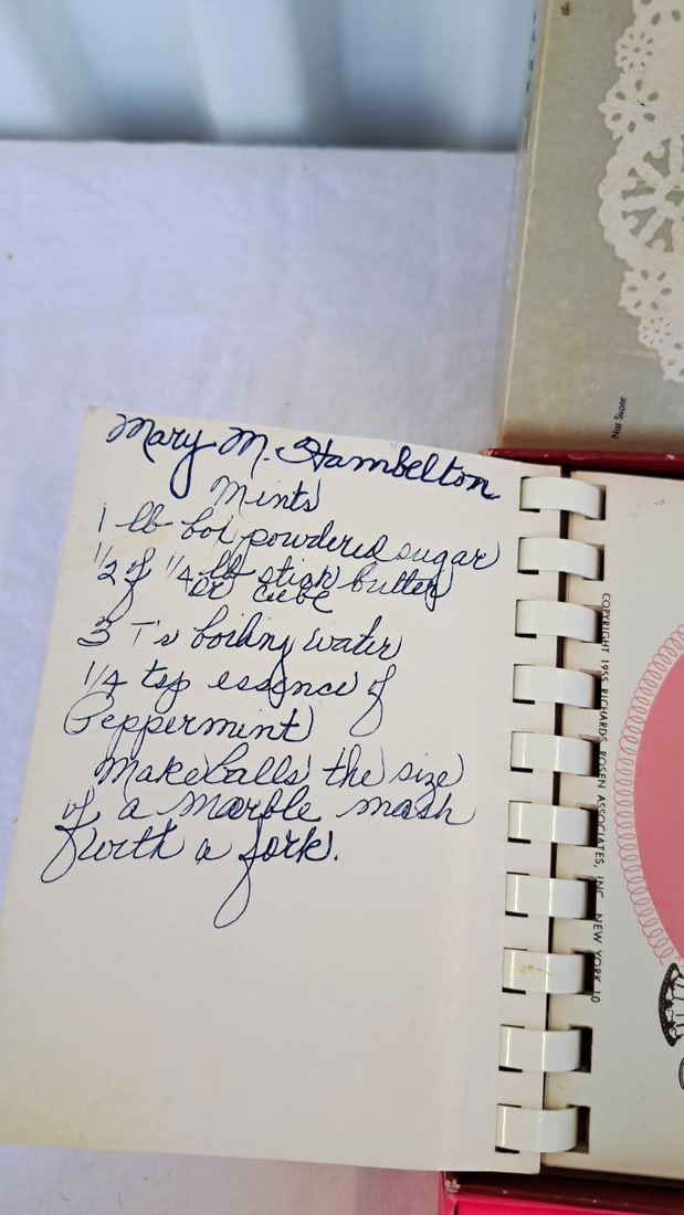 Vintage Stationery & Mini Book Lot: Tooth Sweet Dessert Journal, Olde Tower Sealing Wax, Jfk, First - 4