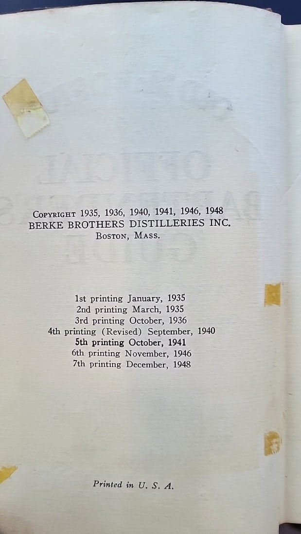 Old Mr. Boston De Luxe Official Bartenders Guide 1948 7th Printing And Assorted Liquor Recipe Pam... - 5