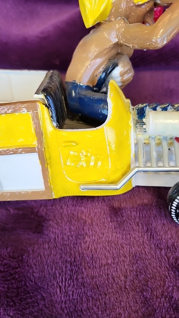 Snooper Surfer Plastic Model Car With Vampire Dragster And Loose Wheels Lot As Is - 7