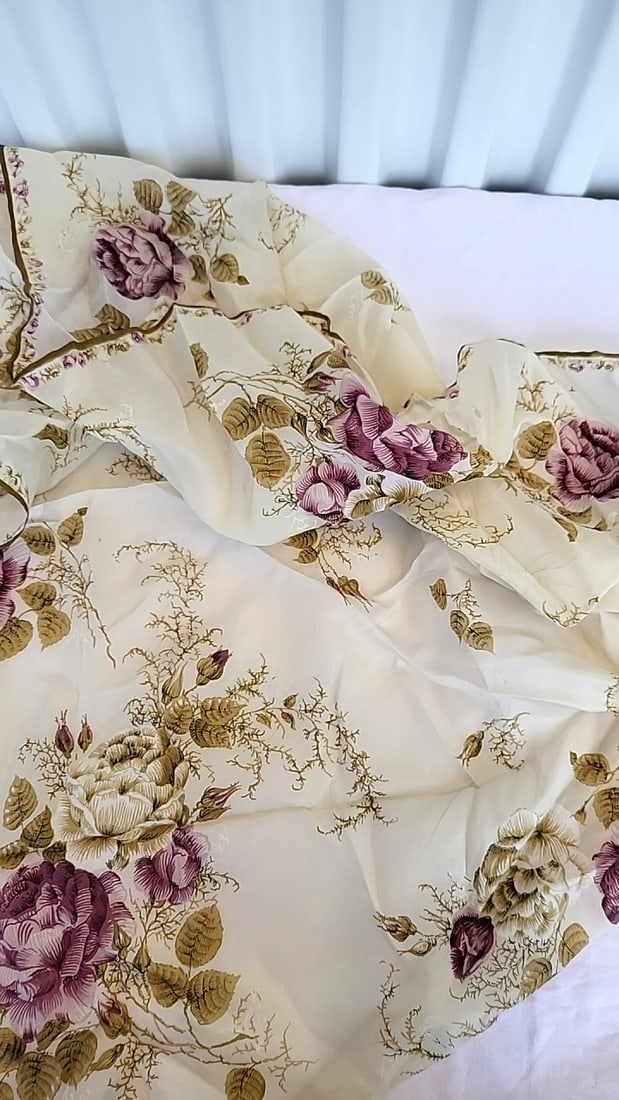 5 Assorted Sheer Scarf Lot Floral Geometric Brown Orange Liz Claiborne - 7