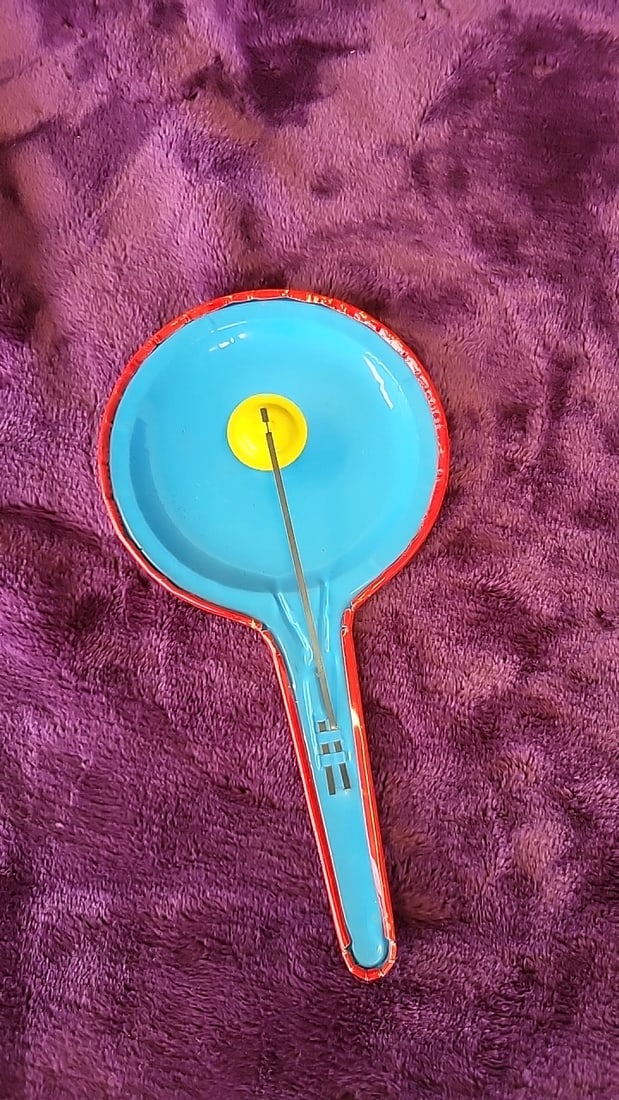 Vintage Kirchhof Life Of The Party Tin Litho Party Noisemakers Lot Clown Circus Tambourine Clickers - 8