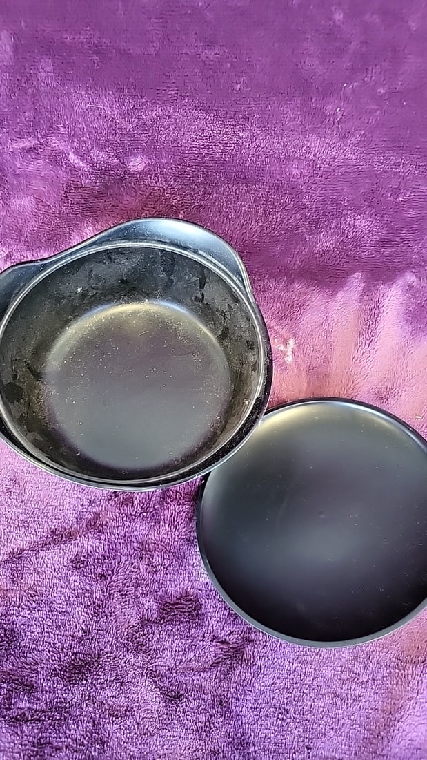 Lot Of Tupperware Made In Japan Black Lidded Serving Bowl With Maple Leaf Lid Frisco Jar Recipes ... - 4
