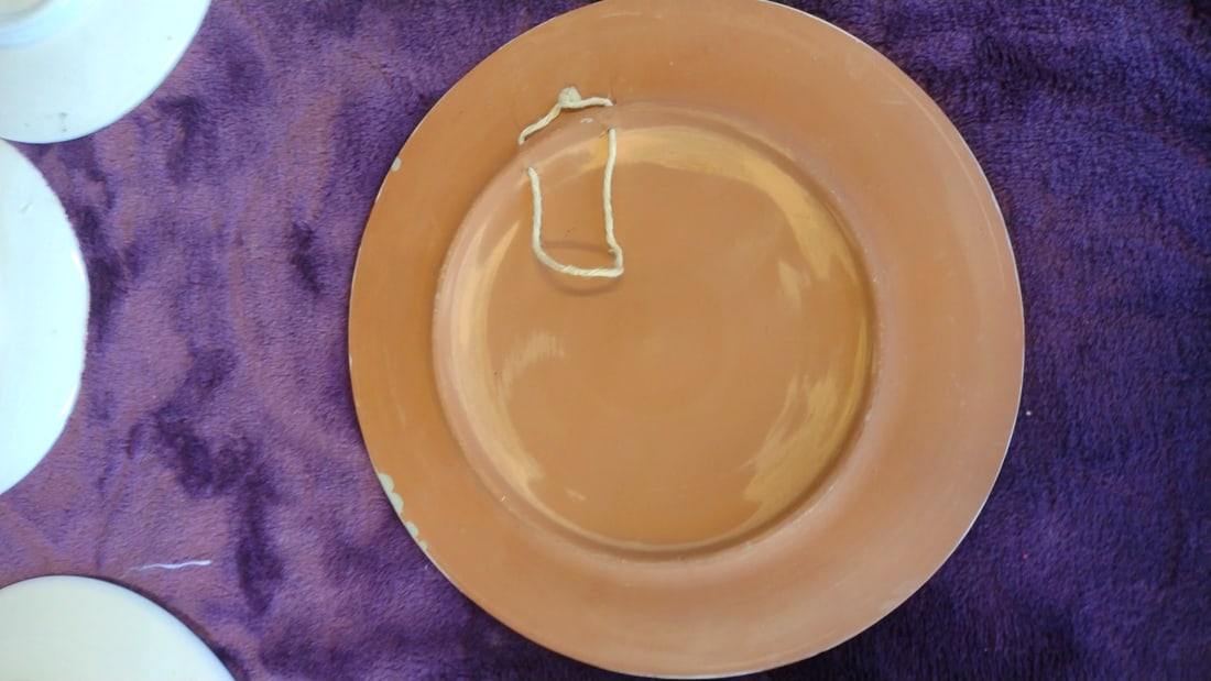 The Kutahya Pottery Handmade Greece Decorative Ceramic Plates, Set Of 6 - 8