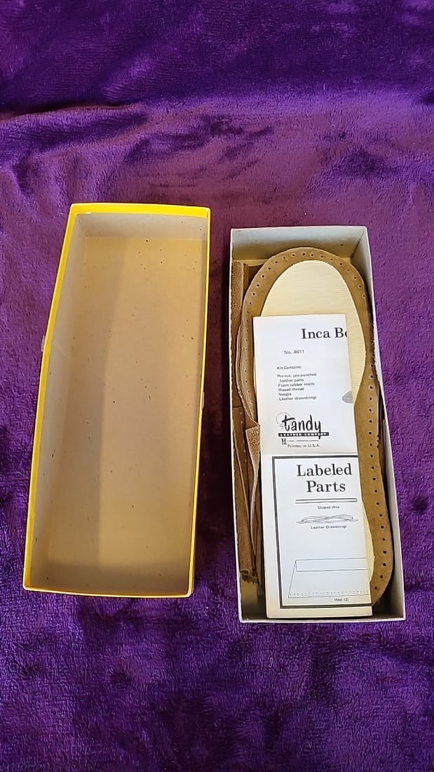 Tandy Leather Company Inca Boot Kit No. 4611 Moccasin Boots - 4
