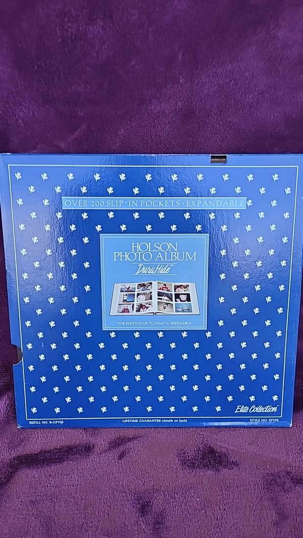 Holson Photo Album Lot Durahide Elite Collection, Photo Annual, 20 Page Magnetic - 2