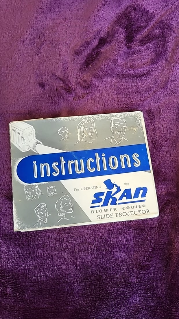 Skan Sp-100a Blower-cooled 2x2 Slide Projector By Gm Laboratories With Box - 7