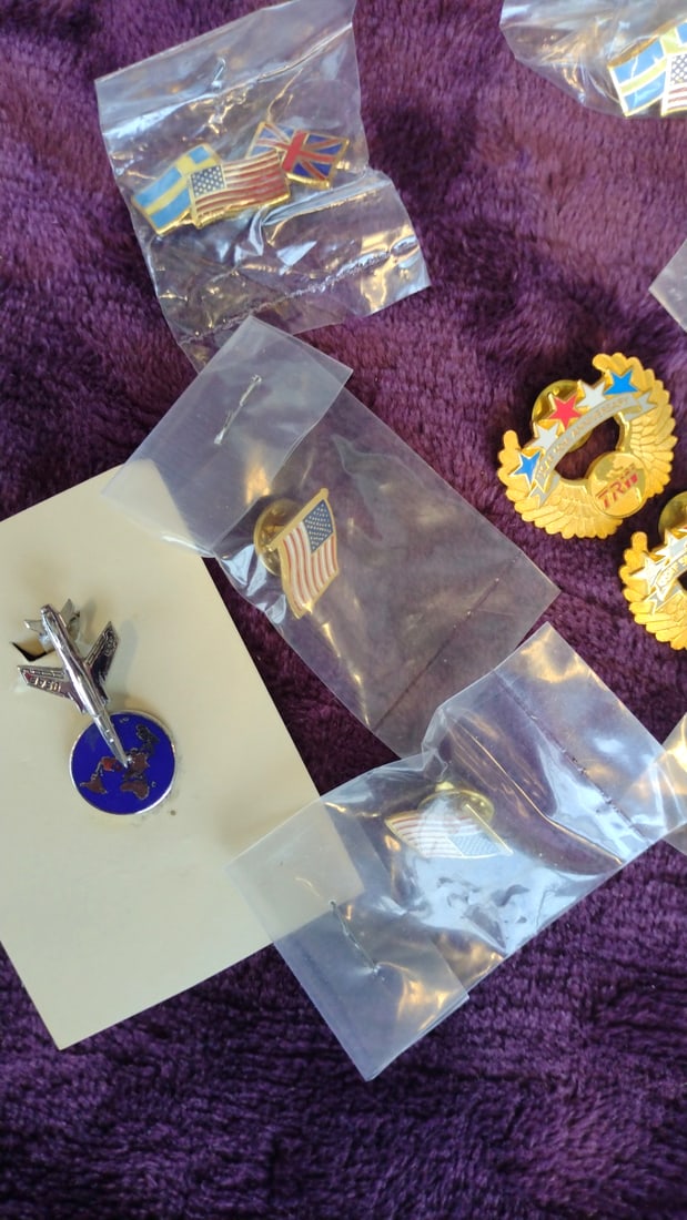 Usaf 50 Years Of Airpower 1947-1997 Challenge Coins Aircraft Lapel Pins Lot Incl F-105 Thunderchief - 5