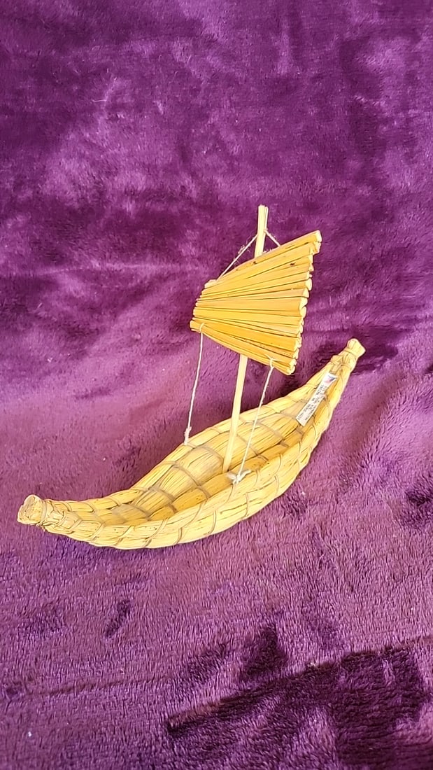 Lot Of Handmade Model Sailboats Steve Hambelton San Blas Pan Wooden With Rigging - 10