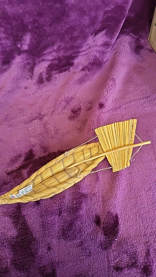 Lot Of Handmade Model Sailboats Steve Hambelton San Blas Pan Wooden With Rigging - 12
