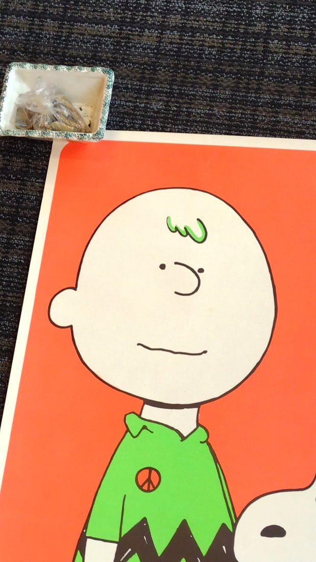 Peanuts Charlie Brown Snoopy Woodstock Peace & Love Poster 24 X 36 In - 7