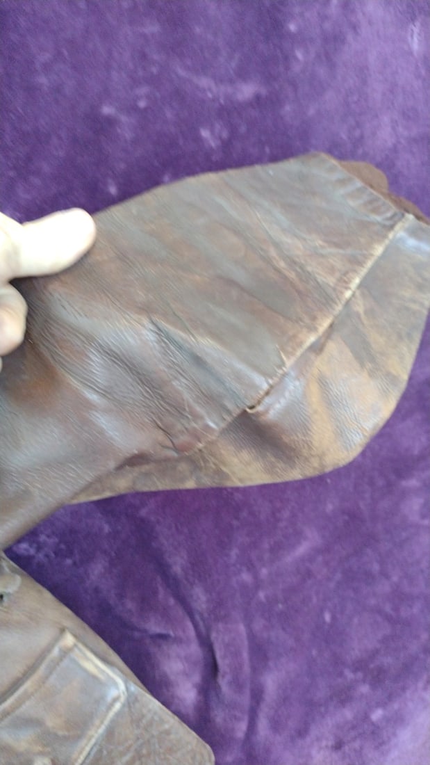 Rough Wear Clothing Co. Type A-2 U.S. Army Air Force Brown Leather Flight Jacket - 8