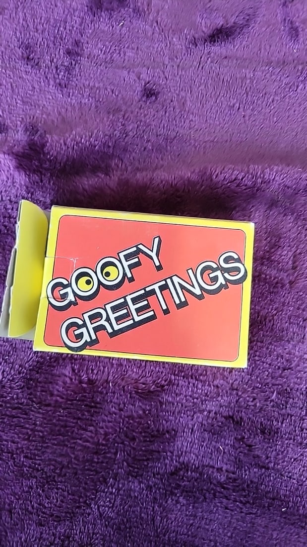 Wallace Berrie Goofy Greetings 1975 "i Mith You" Dog Wall Plaque With Box - 5