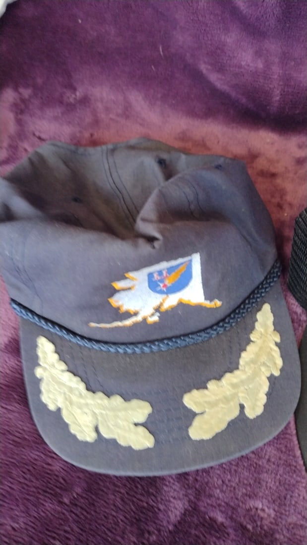 Lot Of 3 Trucker Hats 11th Bomb Wing Patch Gold Leaf Brims & Novelty Animal Cap - 4