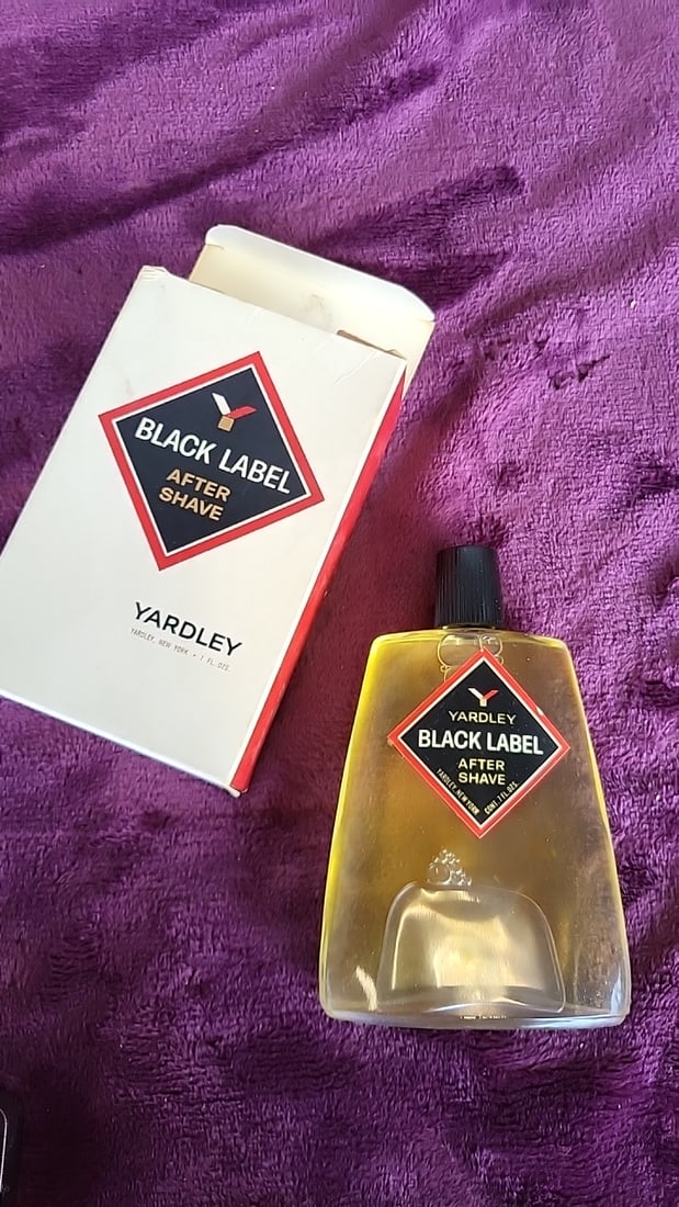 Yardley Black Label Original After Shave Lot - 6
