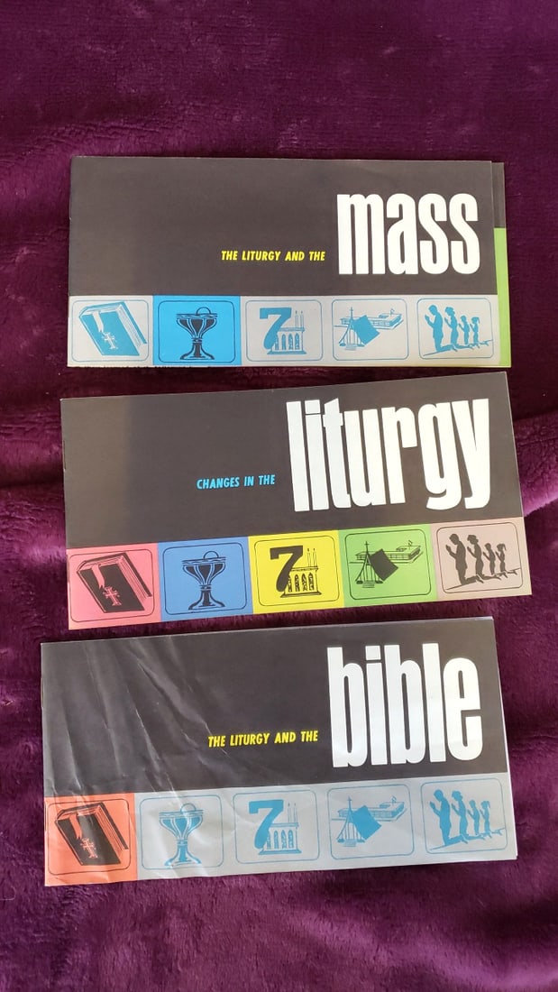 Lot Of 10 Catholic Booklets Baltimore Catechism No. 1 And 2, Father Mcguire, Mass, Liturgy, Bible - 2