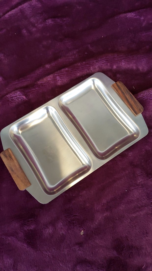 Vintage Gold Tone Desk Set With Perpetual Calendar, Eagle Pen Holder Stand Monarch Metal Tray Made - 9