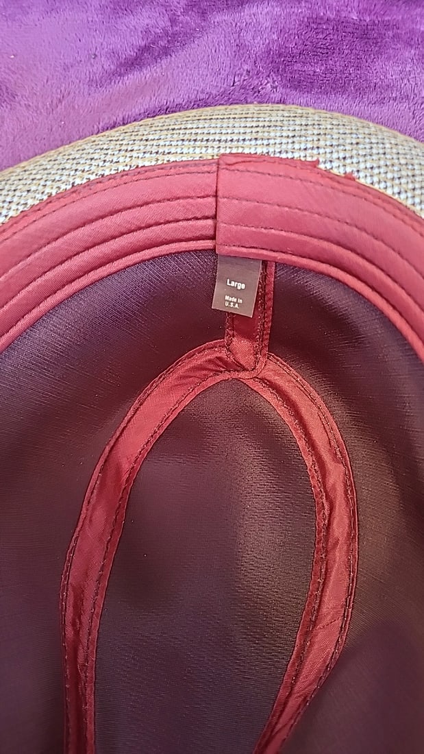 Lot Of 5 Fedora Hats Highlander Pure Ragg Wool Feather Accents - 9