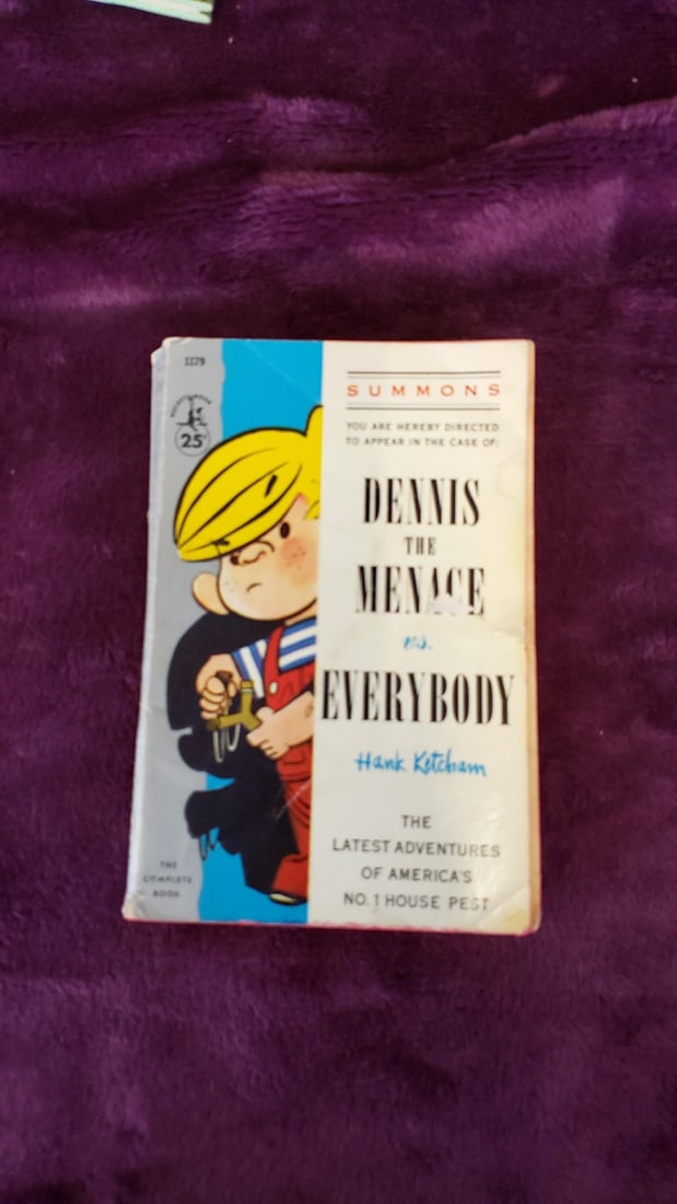 Vintage Children's Book Lot: Charles Schulz Peanuts, Dennis The Menace, Greek Fairy Tales - 6